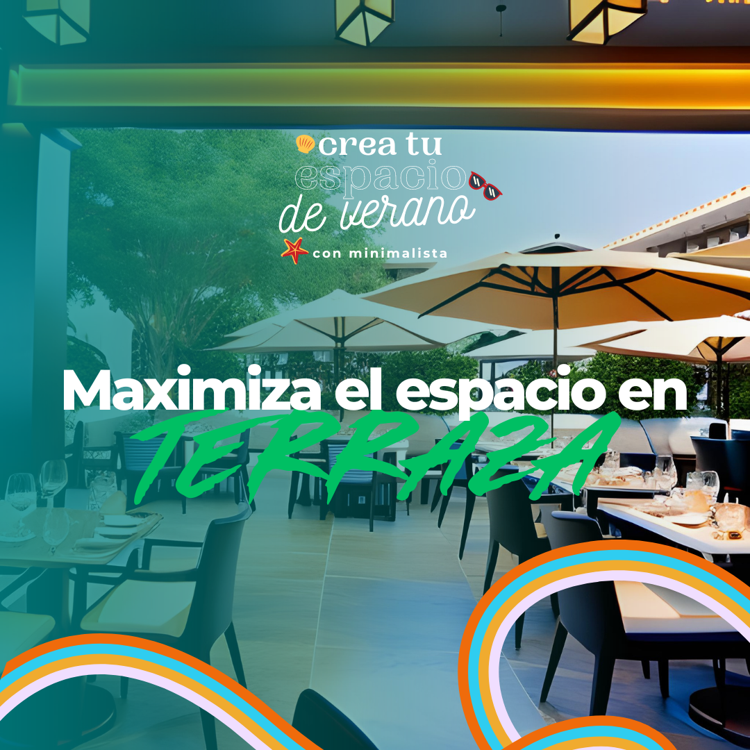 ¡Disfruta al máximo de la terraza de tu negocio con nuestros tips de diseño! 🪑💡