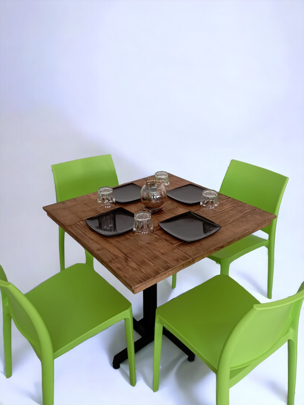 Mesa para restaurante Campestre con sillas Sensilla