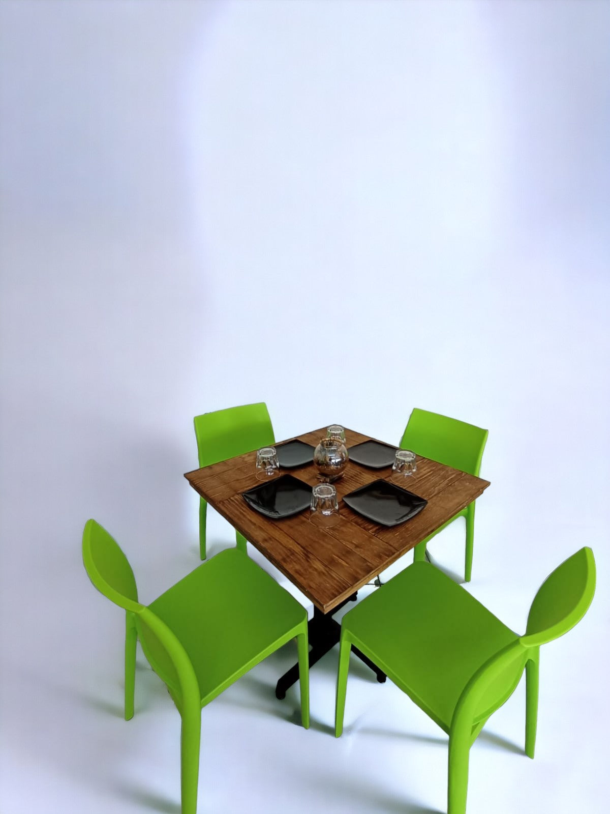 Mesa para restaurante Campestre con sillas Sensilla