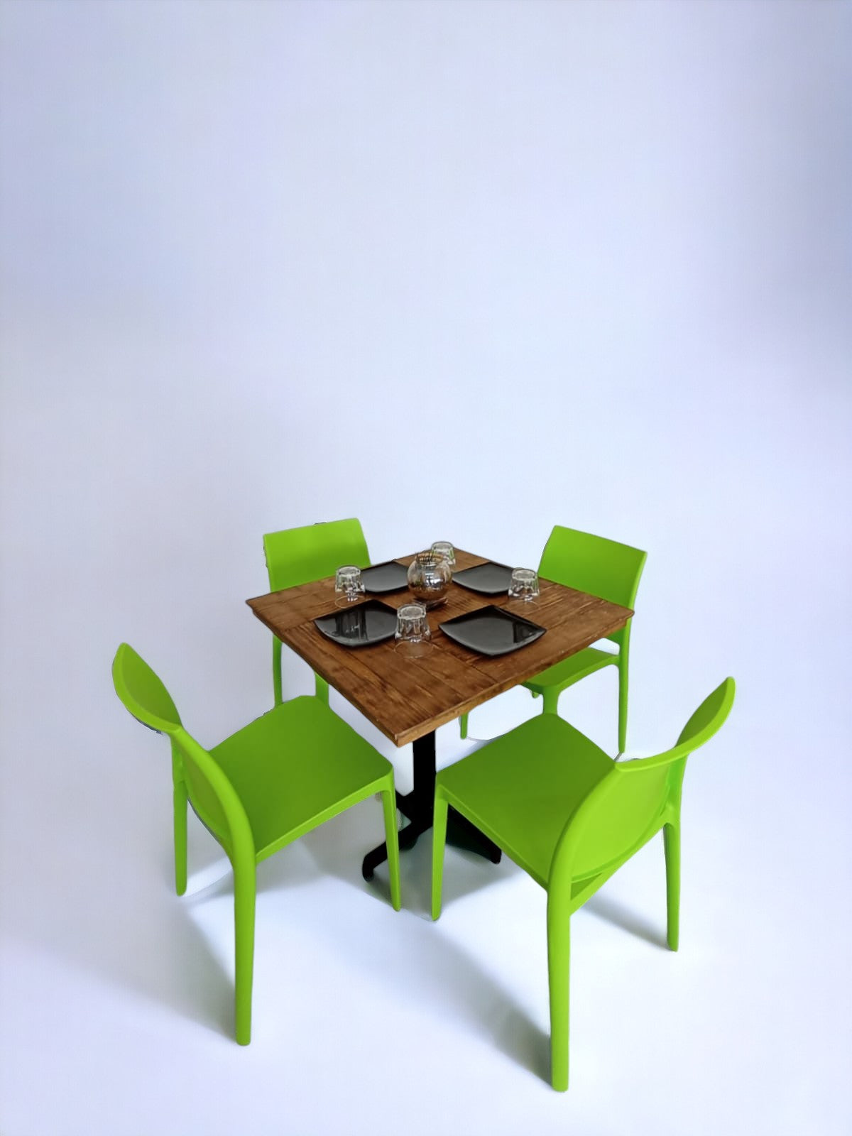 Mesa para restaurante Campestre con sillas Sensilla