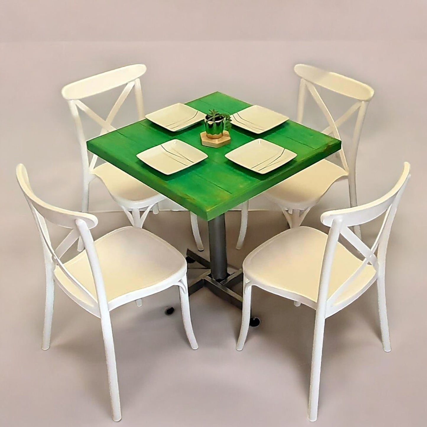 Mesa para restaurante Vintage con sillas Diana