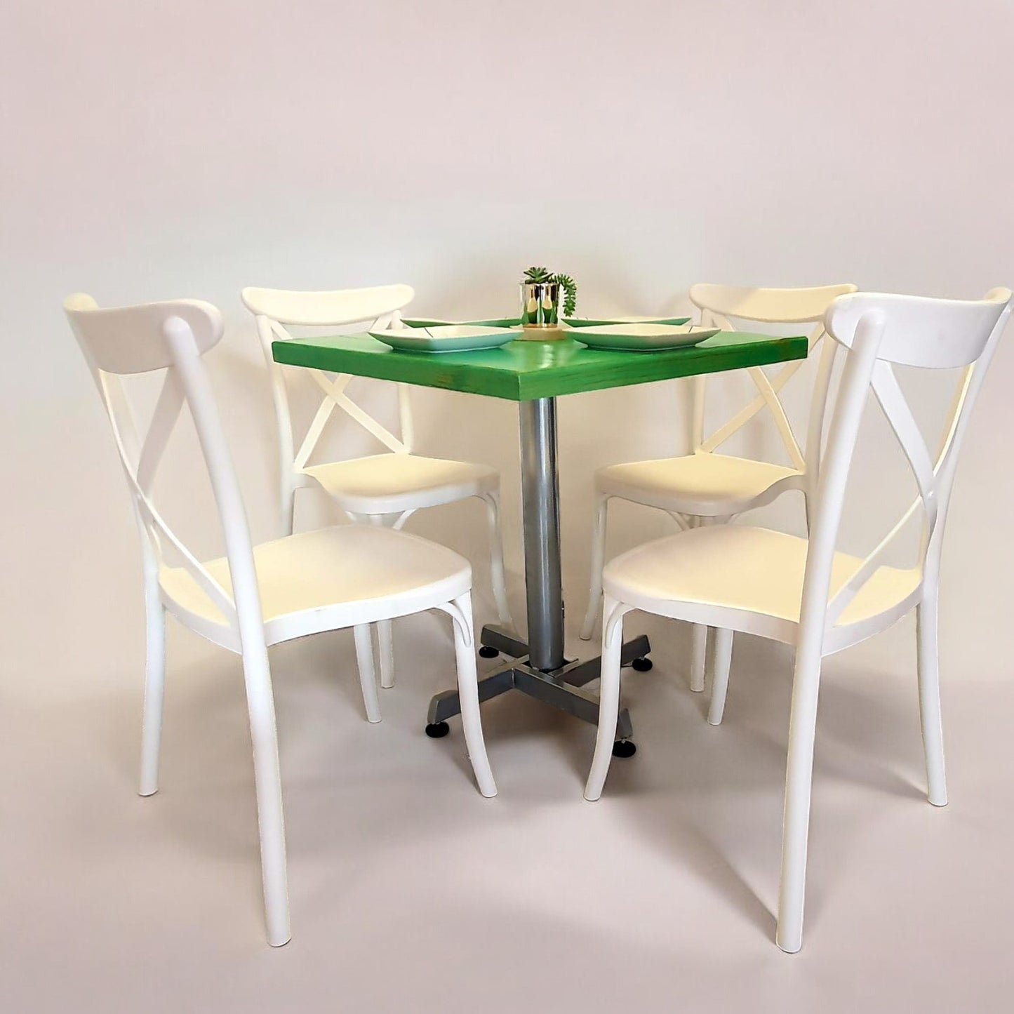 Mesa para restaurante Vintage con sillas Diana