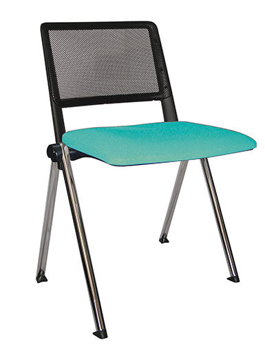 Silla de visita Revolution cromada 85cr