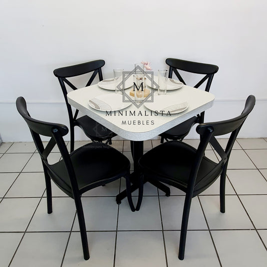 Mesa para restaurante Formaica con sillas Diana
