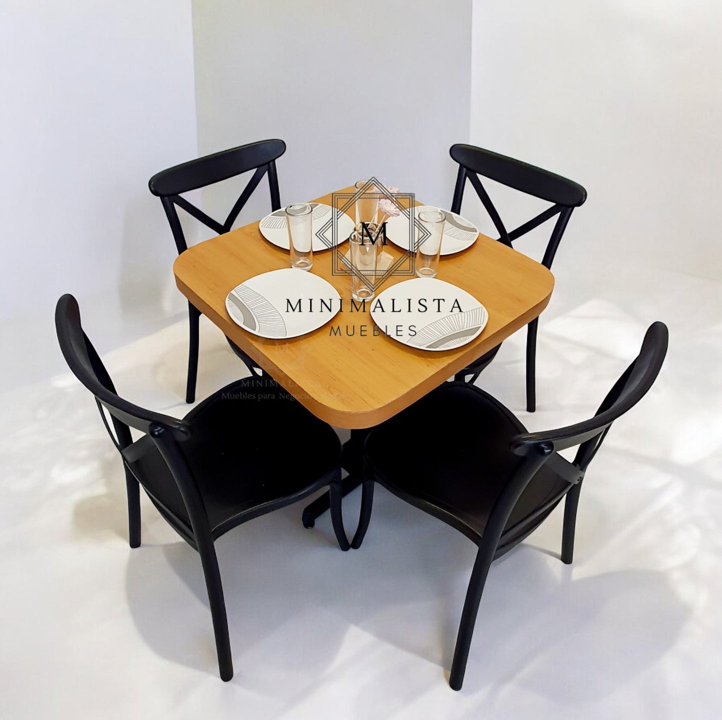 Mesa para restaurante Formaica con sillas Diana