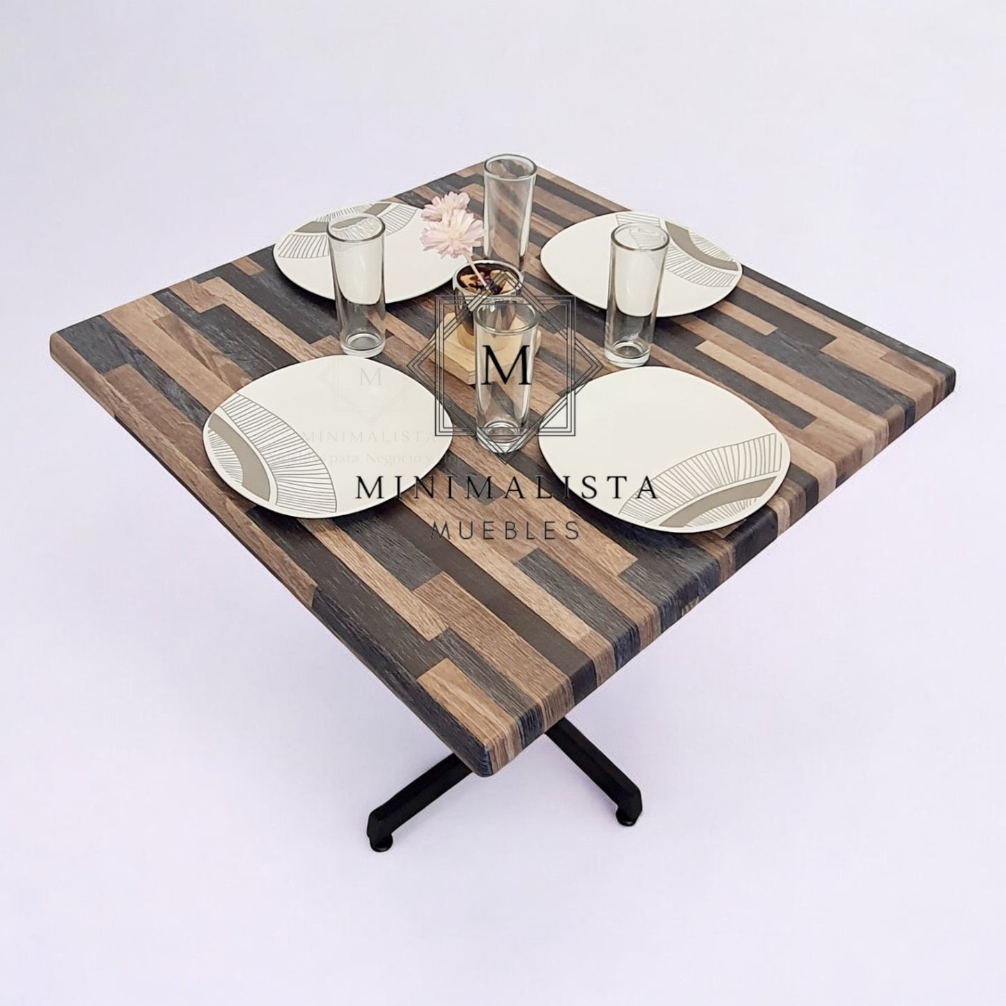 Mesa para restaurante 75C Estratificada 80