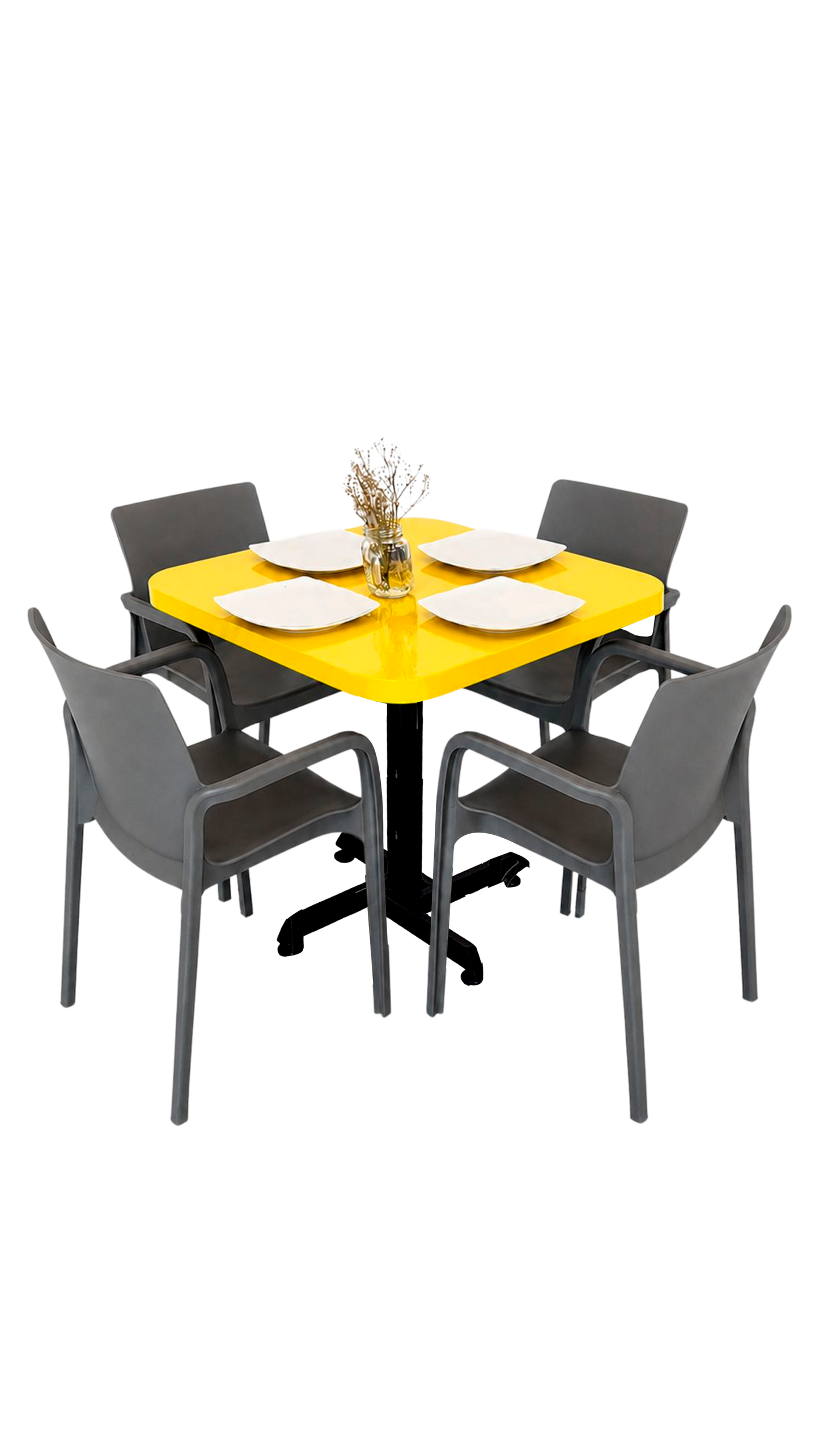 Mesa Para Restaurante Formaica Con Sillas Alissa
