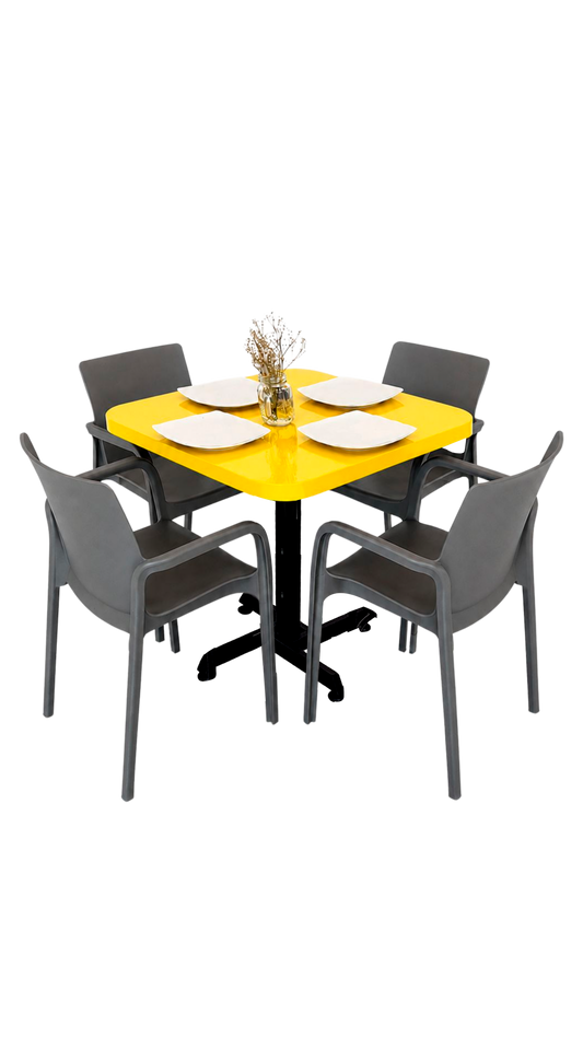 Mesa Para Restaurante Formaica Con Sillas Alissa