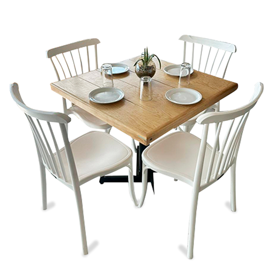 Mesa para restaurante Vintage con sillas Aurora