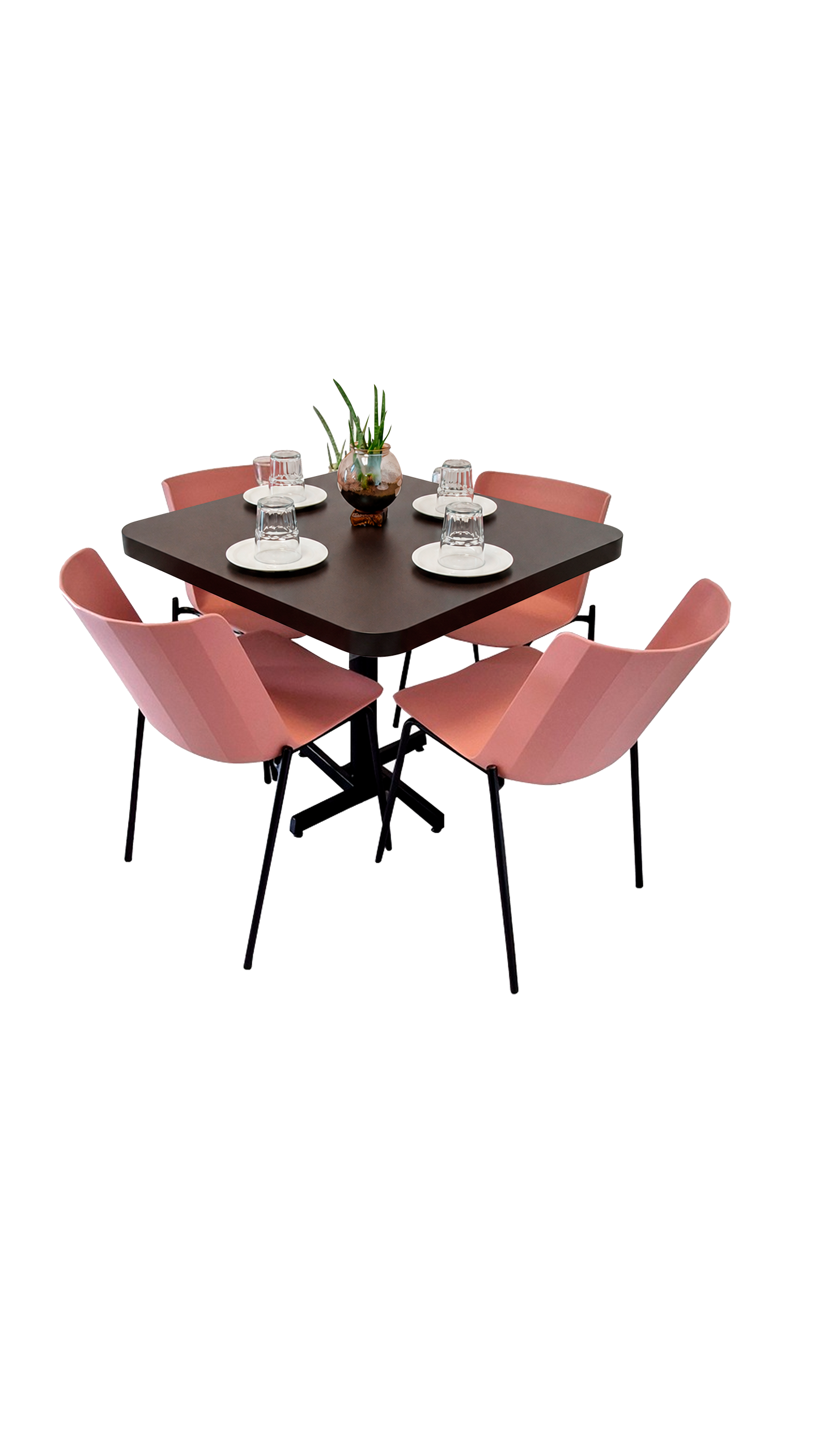 Mesa para restaurante Formaica con sillas Colombo