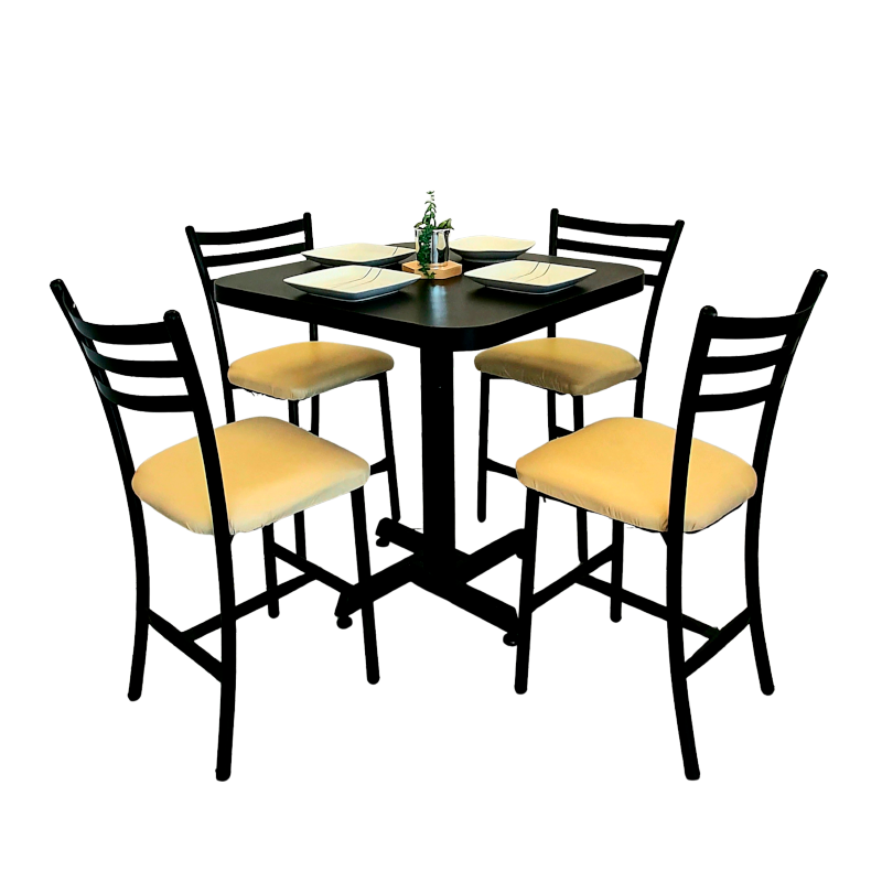 Mesa Para Restaurante Formaica Con Sillas Dux