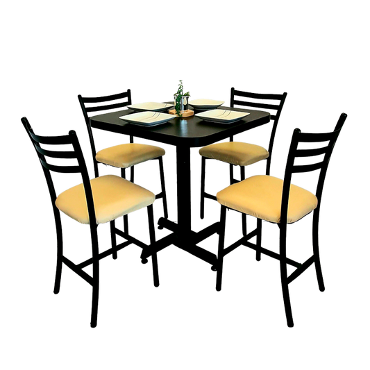 Mesa Para Restaurante Formaica Con Sillas Dux