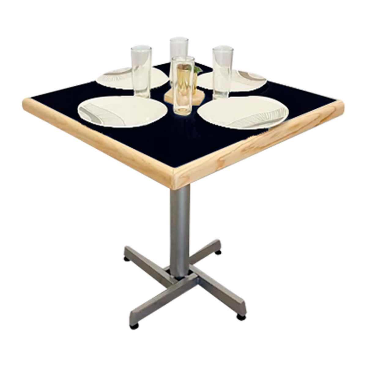 Mesa para restaurante 75C Emboquillada