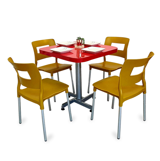 Mesa Para Restaurante Formaica Con Sillas Sabine