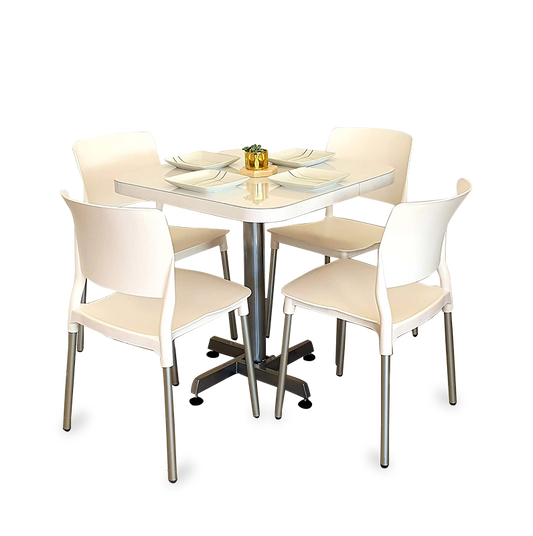 Mesa Para Restaurante Formaica Con Sillas Frida