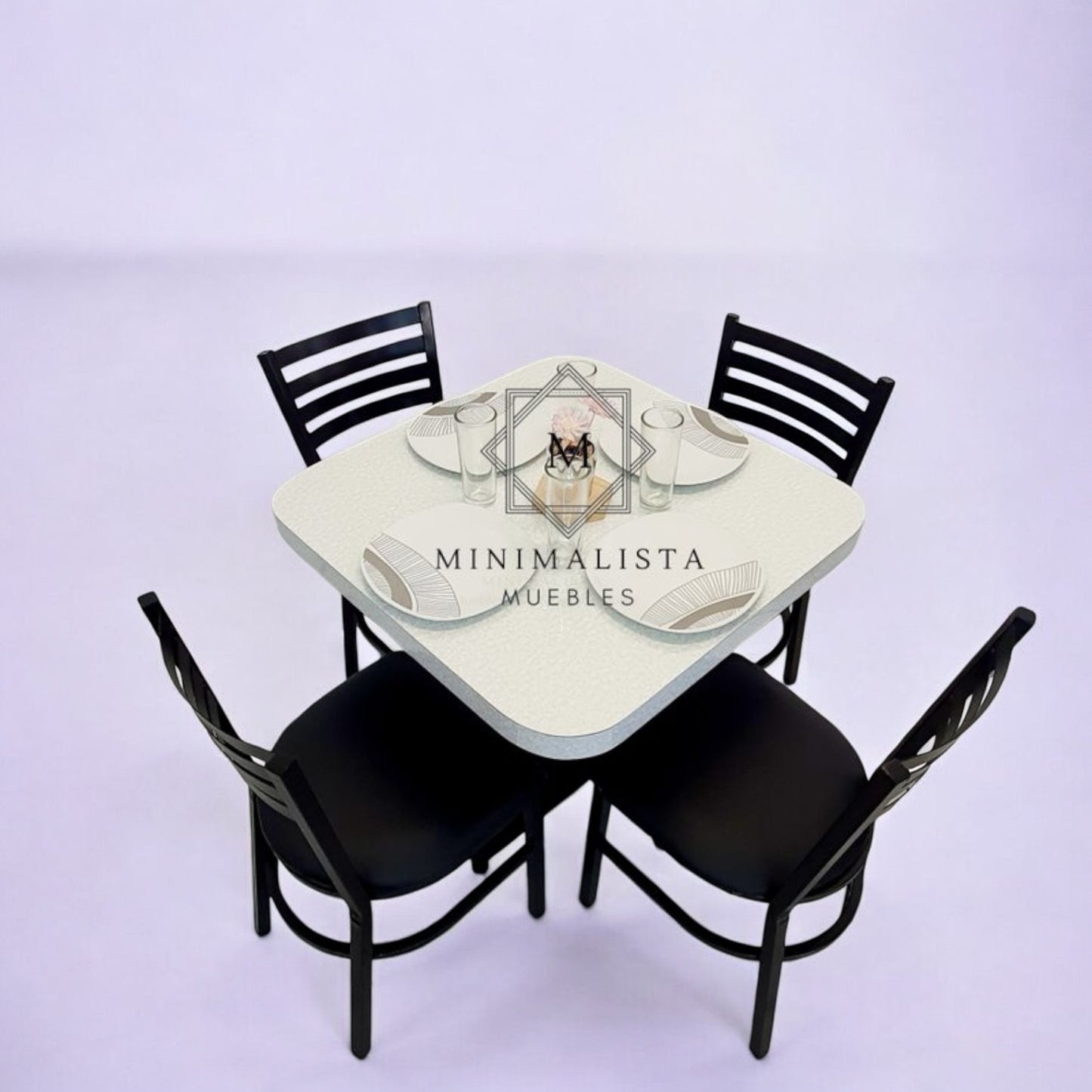 Mesa para restaurante Formaica con sillas Solar