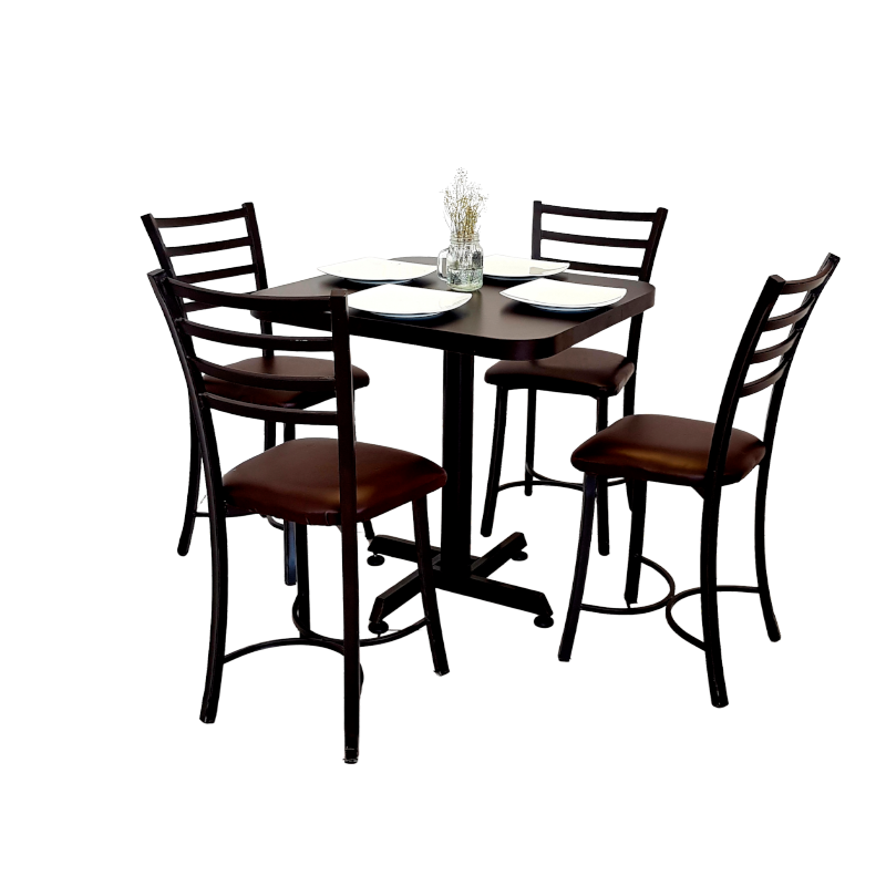 Mesa Para Restaurante Formaica Con Sillas Lia