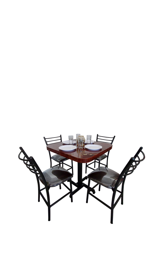 Mesa Para Restaurante Formaica Con Sillas María