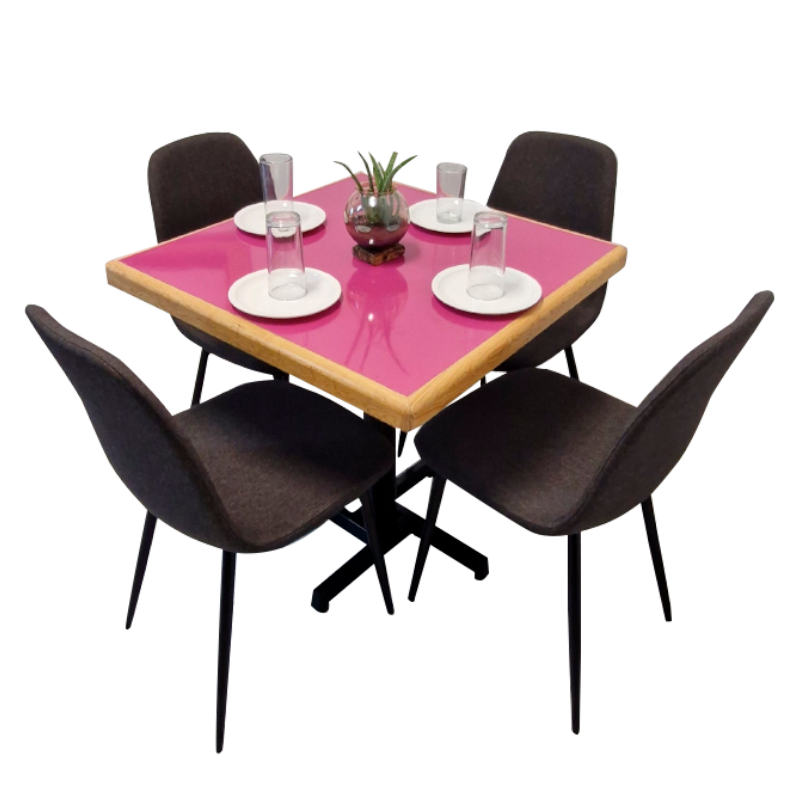 Mesa Para Restaurante Emboquillada Con Sillas Murcia