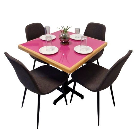 Mesa Para Restaurante Emboquillada Con Sillas Murcia