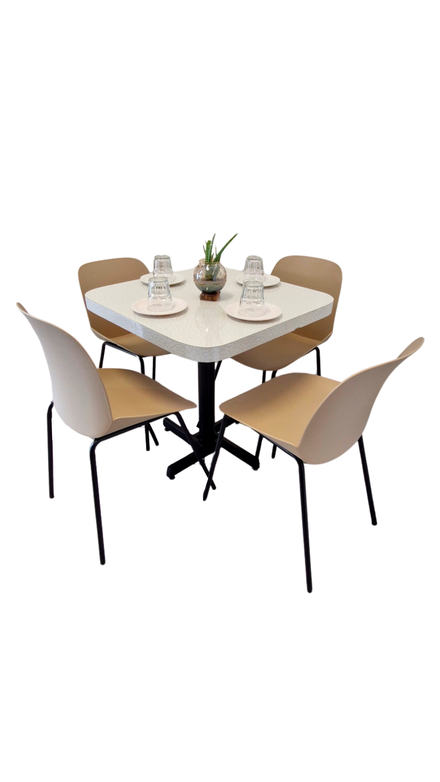 Mesa Para Restaurante Formaica Con Sillas Noto