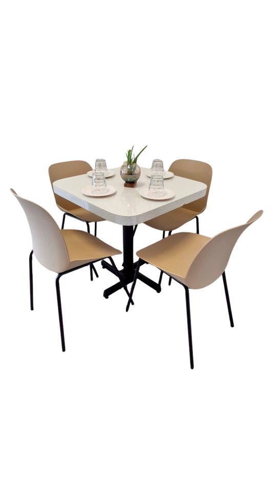 Mesa Para Restaurante Formaica Con Sillas Noto