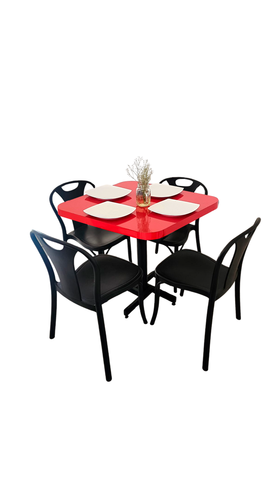 Mesa Para Restaurante Formaica Con Sillas Sara