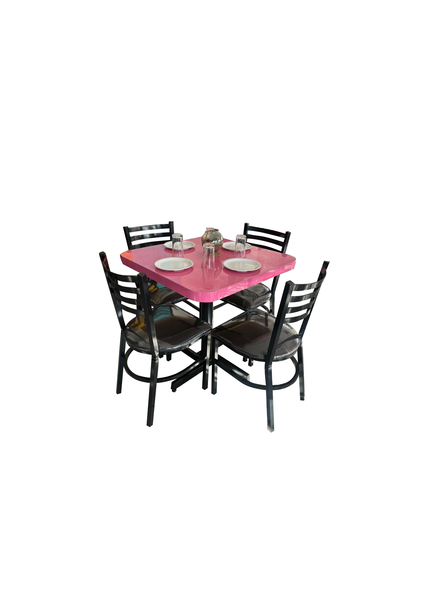 Mesa Para Restaurante Formaica Con Sillas Solar