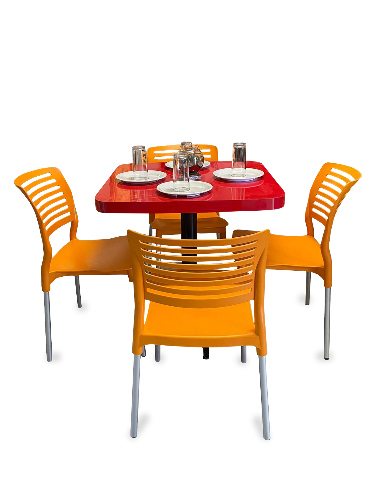 Mesa para restaurante Formaica con sillas Vhania
