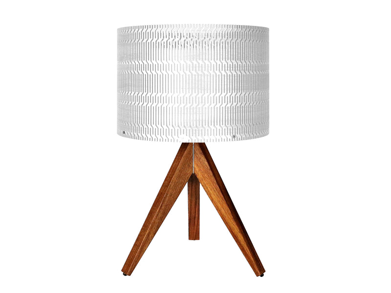 Lámpara decorativa de mesa de acrílico cilíndrica