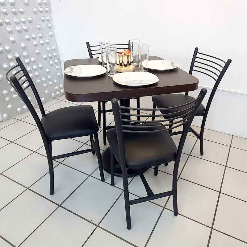 Mesa para restaurante formaica 75CP con sillas Maria