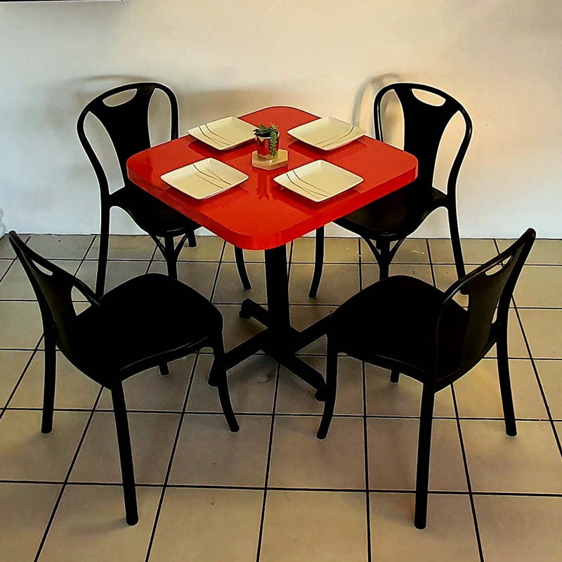 Mesa para Restaurante de formaica con 4 sillas Sarah