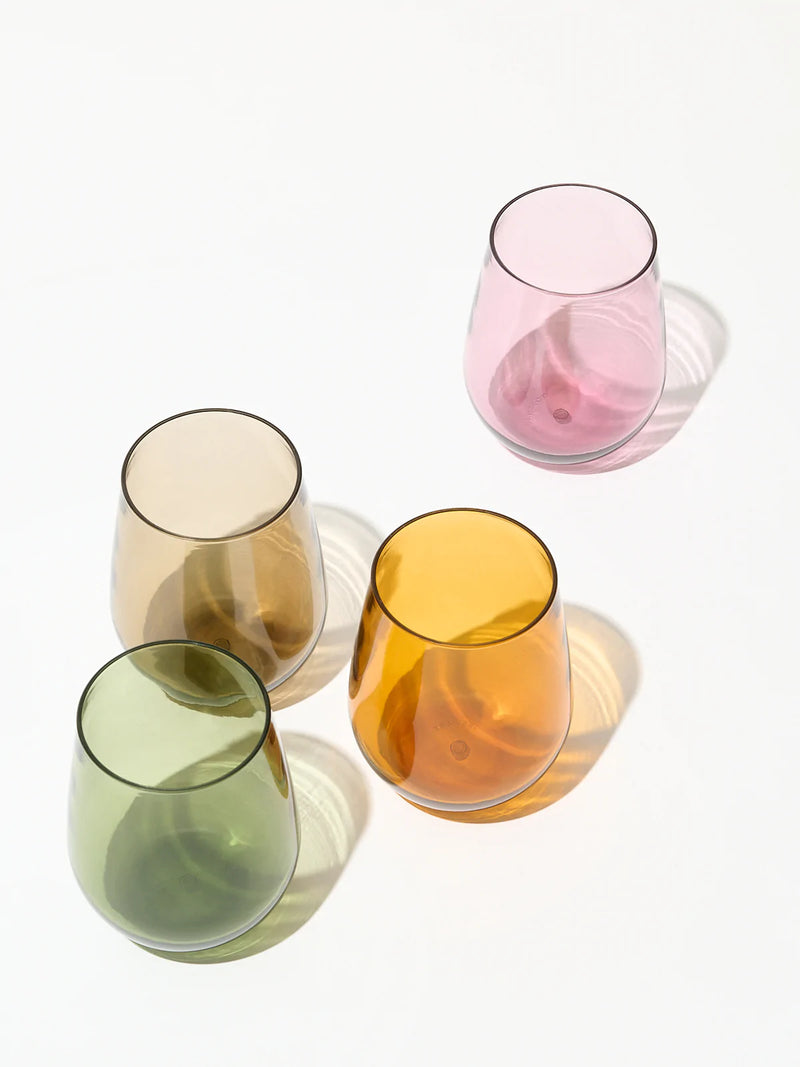 Copa de vino sin tallo 16oz  - Color Series RESERVE