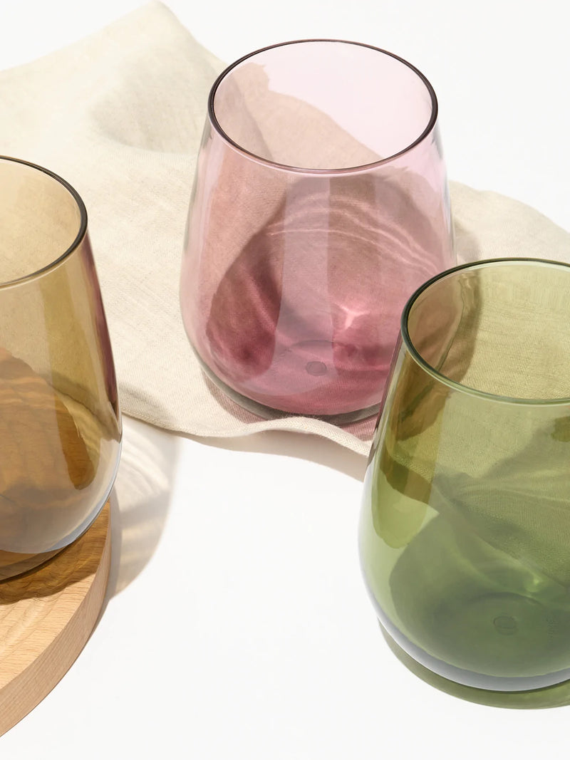 Copa de vino sin tallo 16oz  - Color Series RESERVE