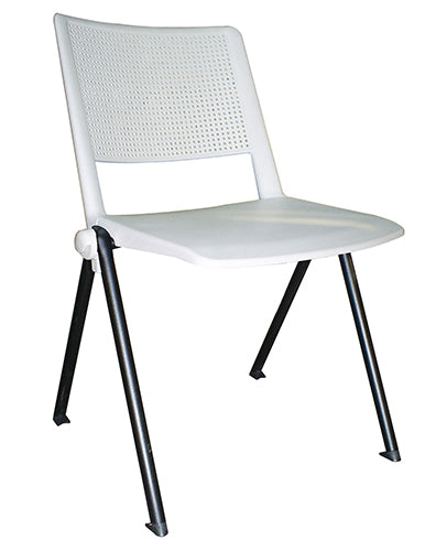 Silla visitante Revolution modelo OHV-86 blanco-3