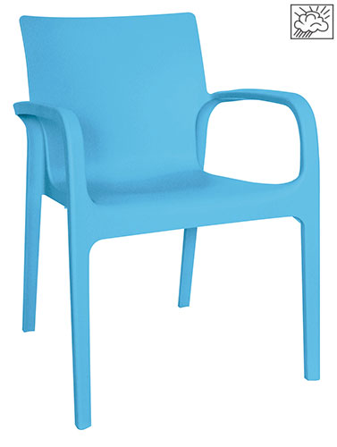 Silla visitante Miaui Azul