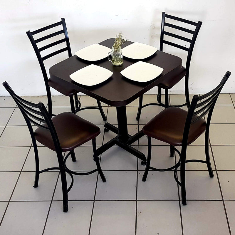 Mesa para restaurante formaica con 4 sillas Verano-2