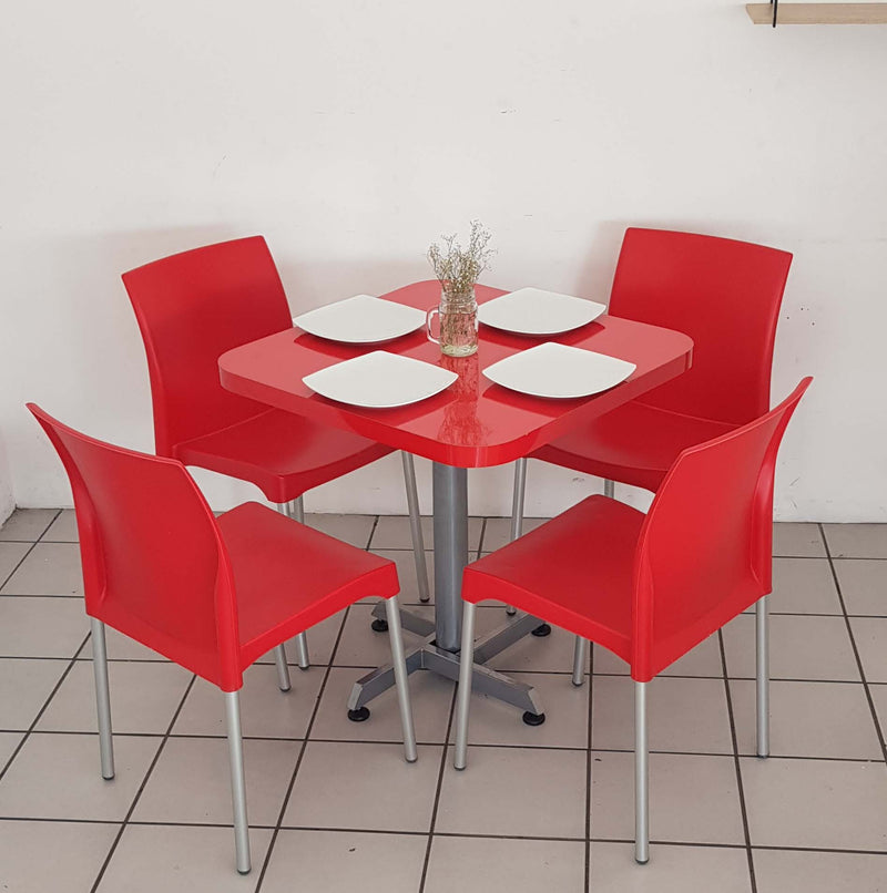 Mesa para Restaurante de Formaica con 4 sillas Lina